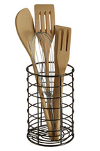 Black Nickel Finish Utensil Holder