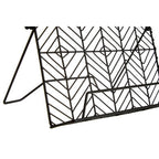 Black Powder Coated Cook Book Stand