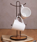 Bronze Powder Coated 6 Mug Tree