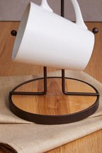 Bronze Powder Coated 6 Mug Tree