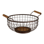 Bronze Powder Coated Fruit Basket