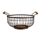 Bronze Powder Coated Fruit Basket