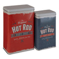 Set of 2 Hot Rod Storage Canisters