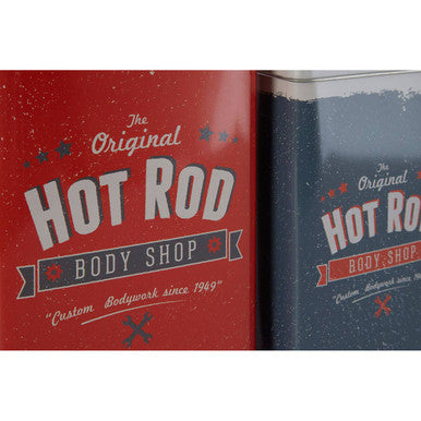 Set of 2 Hot Rod Storage Canisters