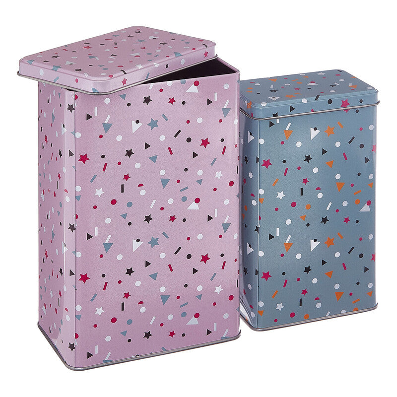 Set Of 2 Stellar Storage Canisters