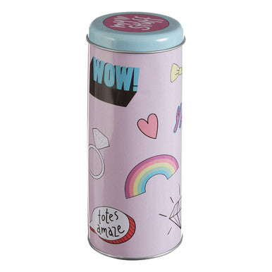 Pastel Pink Storage Canister