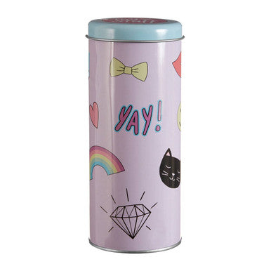 Pastel Pink Storage Canister