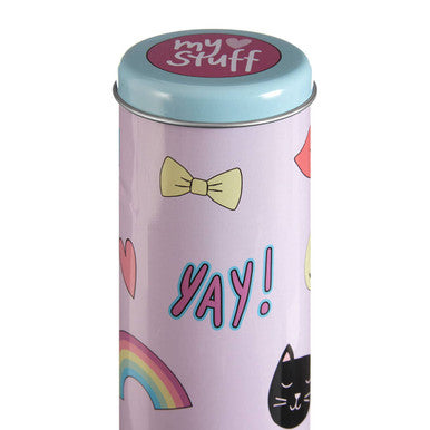 Pastel Pink Storage Canister