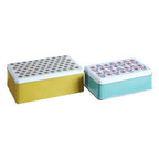 Set of Two Rectangular Storage Tins