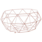 Pink Fruit Basket with Ball Feet