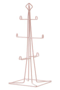 Pink Finish 6 Mug Tree