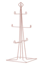 Pink Finish 6 Mug Tree
