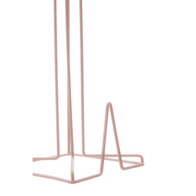 Pink Finish Kitchen Roll Holder