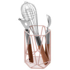 Pink Finish Utensil Holder