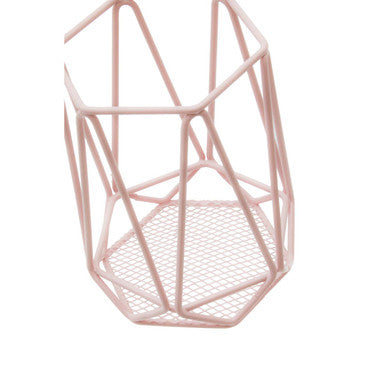 Pink Finish Utensil Holder