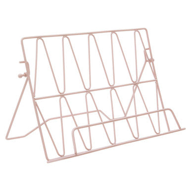 Pink Finish Cookbook Stand