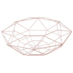 Pink Finish Fruit Basket