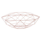 Pink Finish Fruit Basket