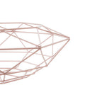 Pink Finish Fruit Basket