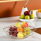 Pink Finish Fruit Basket