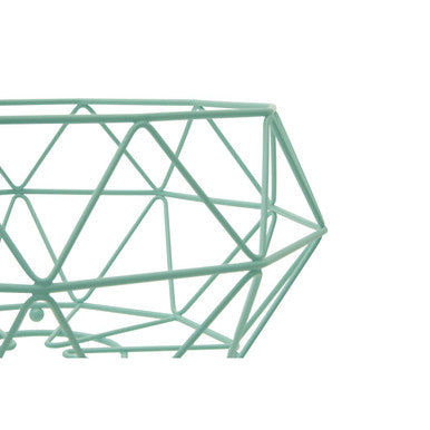 Green Fruit Basket with Ball Feet