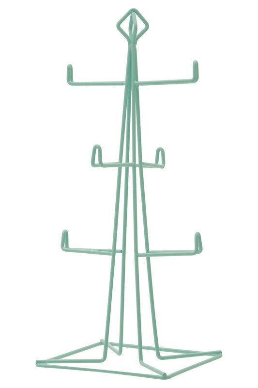 Green Finish Mug Tree