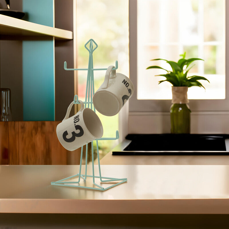 Green Finish Mug Tree