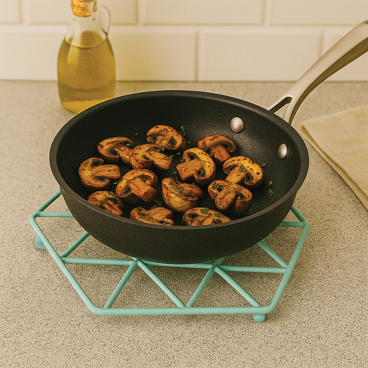 Green Finish Trivet