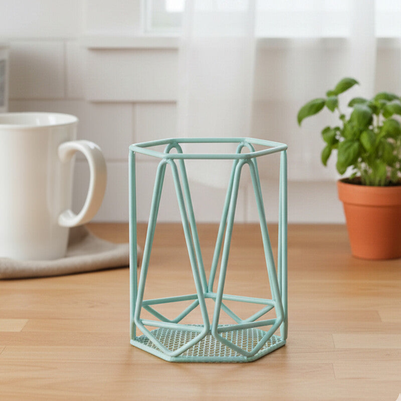 Green Finish Utensil Holder