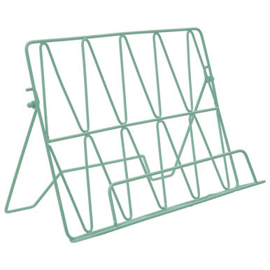 Pastel Green Finish Cookbook Stand