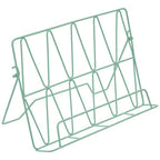 Pastel Green Finish Cookbook Stand