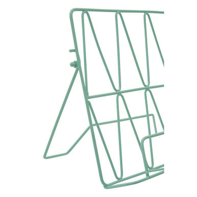 Pastel Green Finish Cookbook Stand