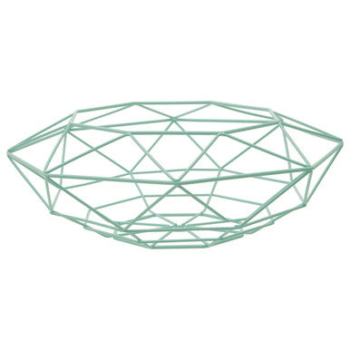 Green Finish Fruit Basket