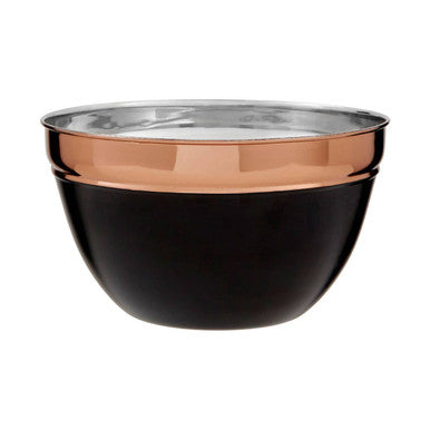 Medium Black and Copper Mixing Bowl