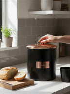 Black Bread Bin