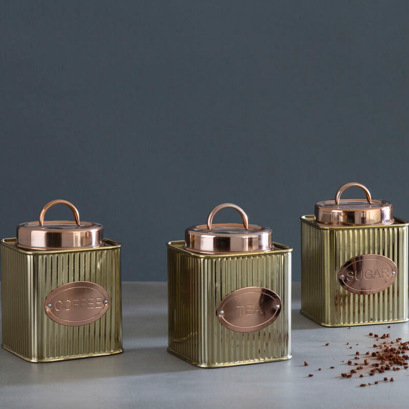 Square Coffee Canister