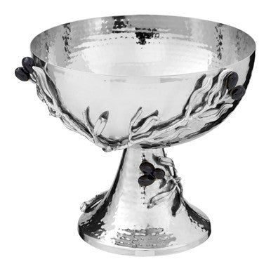 Grapes Fruit Bowl with Pedestal Base