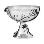 Grapes Fruit Bowl with Pedestal Base