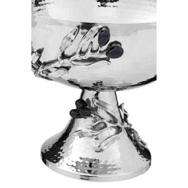 Grapes Fruit Bowl with Pedestal Base