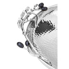 Low Silver Grapes Fruit Bowl