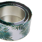 Set of 3 Palm Leaf Cake Storage Tins