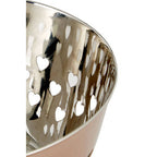 Hearts Design Rose Gold Bowl