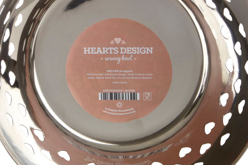 Hearts Design Ivory Bowl
