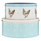 Set Of 2 Round Cake Tins