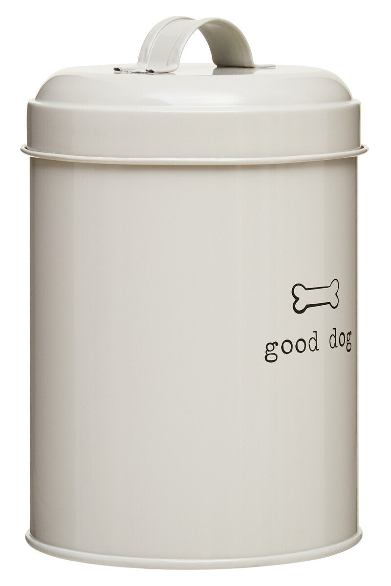 Grey Dog Food Storage Canister 1.2 Litre