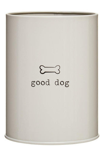 Grey Dog Food Storage Canister 1.2 Litre