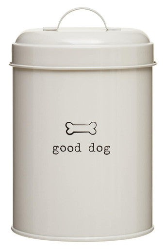 Grey Dog Food Storage Canister 1.2 Litre
