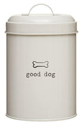 Grey Dog Food Storage Canister 1.2 Litre