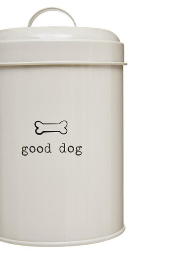 Grey Dog Food Storage Canister 1.2 Litre