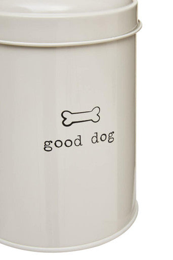 Grey Dog Food Storage Canister 1.2 Litre